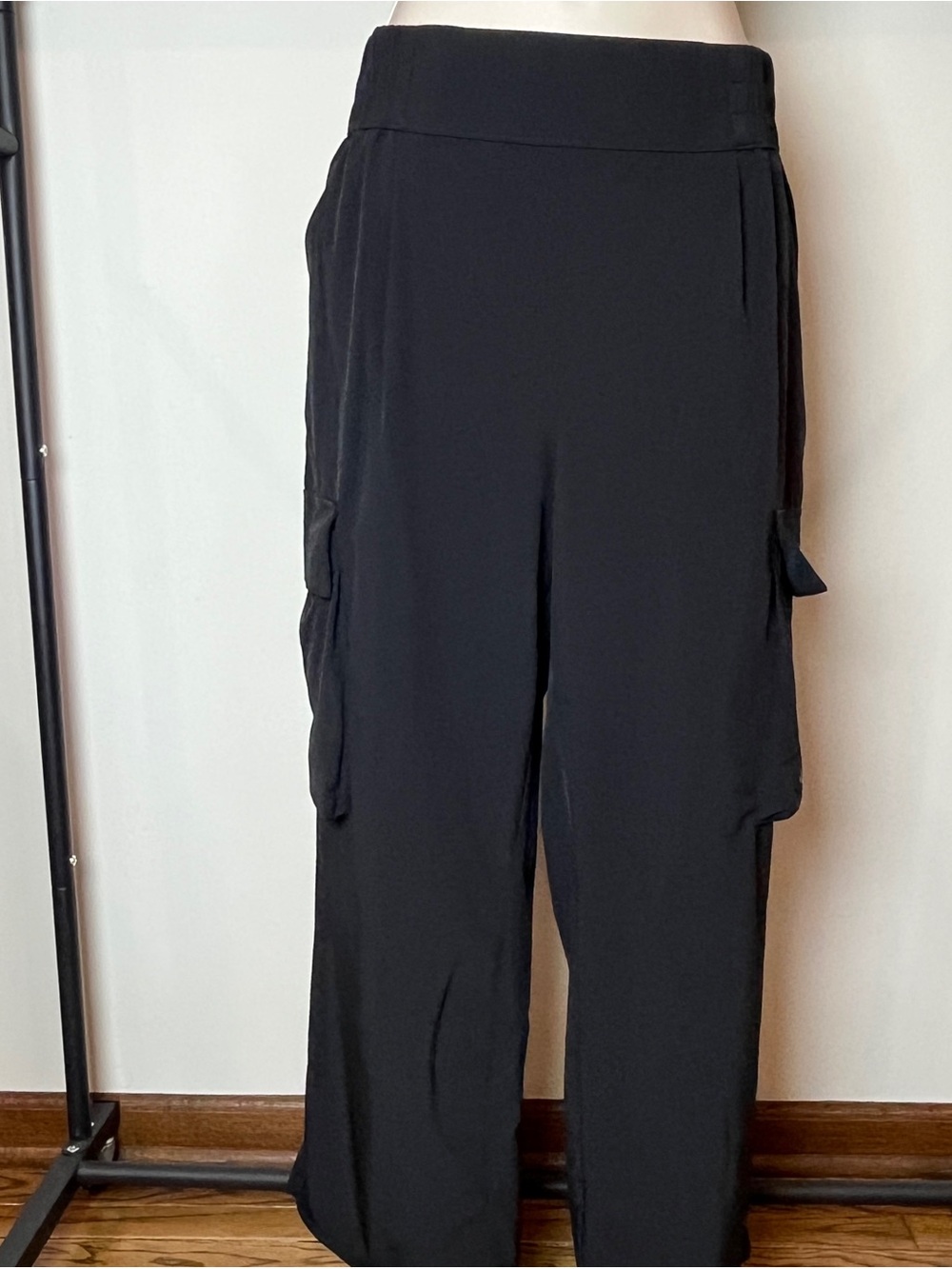 JoyLab Wide Leg Cargo Pants Utility Stretch Lightweight Streetwear Activewear